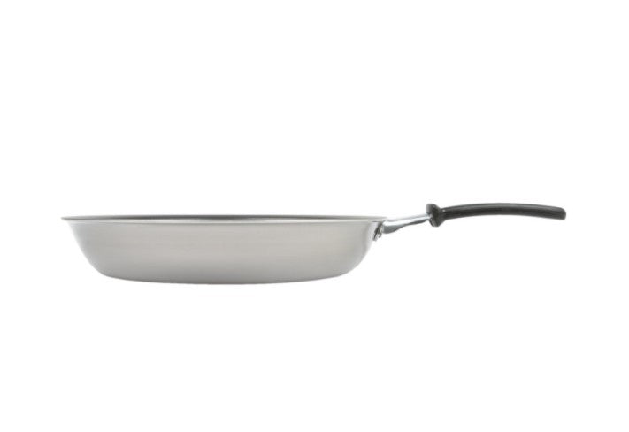 Vollrath Tribute Non-Stick Fry Pan with Silicone-Coated Handle, 14 Inch, 14  IN, Silver