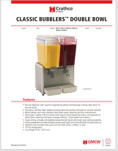 Load image into Gallery viewer, Bubbler Double 5 Gallon Bowl
