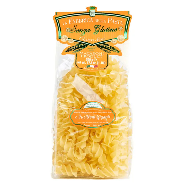 Fabbrica Gluten Free Fusilloni Pasta 1lb