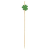 Bamboo Pick Shamrock 4-1/2in