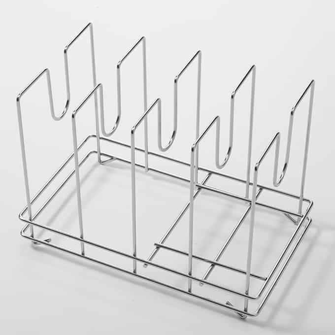 Pizza Screen Rack Chrome 14