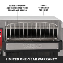 Load image into Gallery viewer, Toaster Conveyor 2in 450/HR
