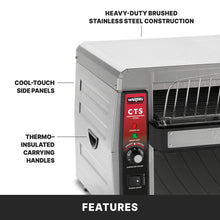Load image into Gallery viewer, Toaster Conveyor 2in 450/HR
