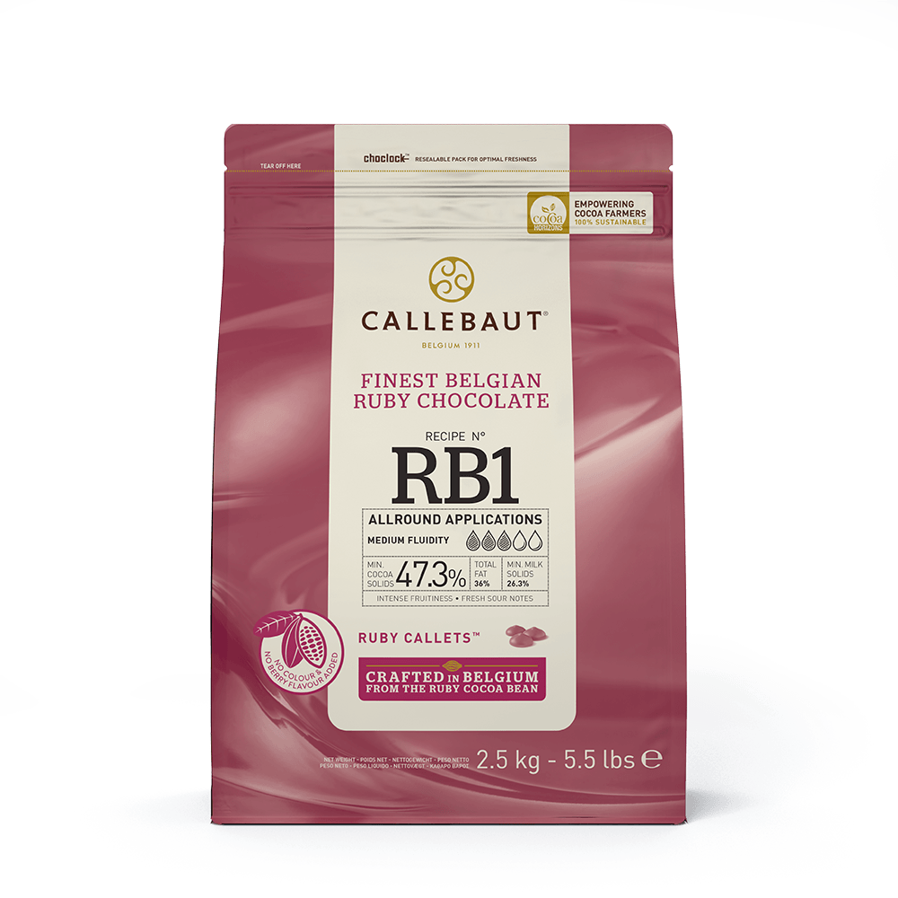 Callebaut Ruby Chocolate 2.5k