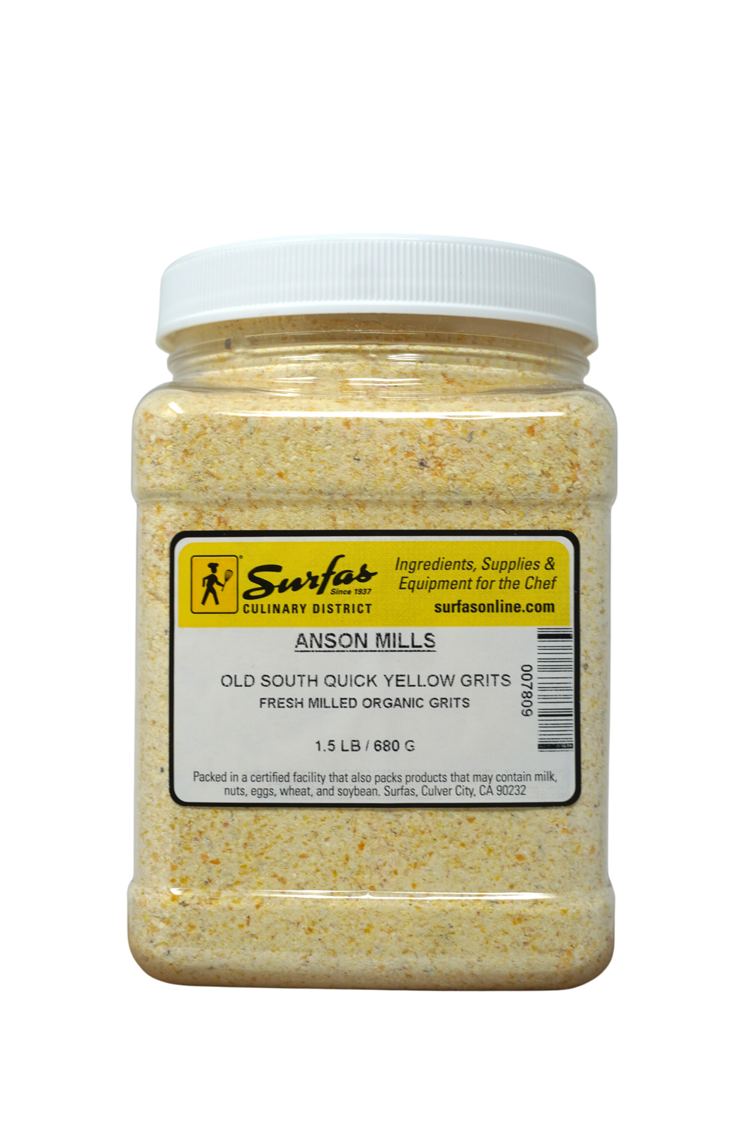 Anson Mills Quick Yellow Grits 1.5lb