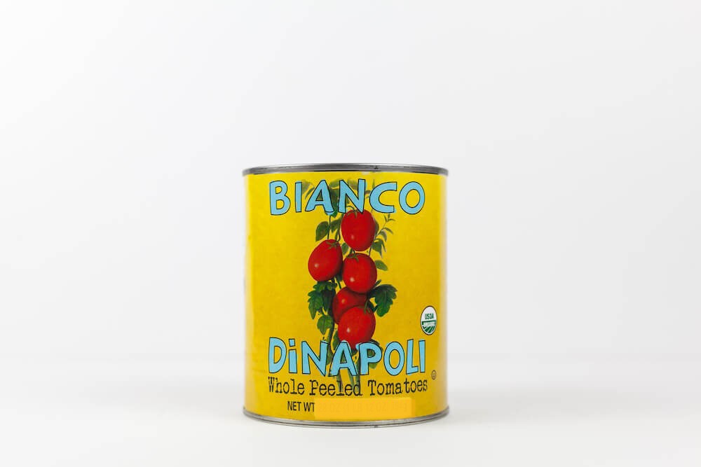 Bianco Whole Plum Tomatoes w/ Basil Organic 6lb