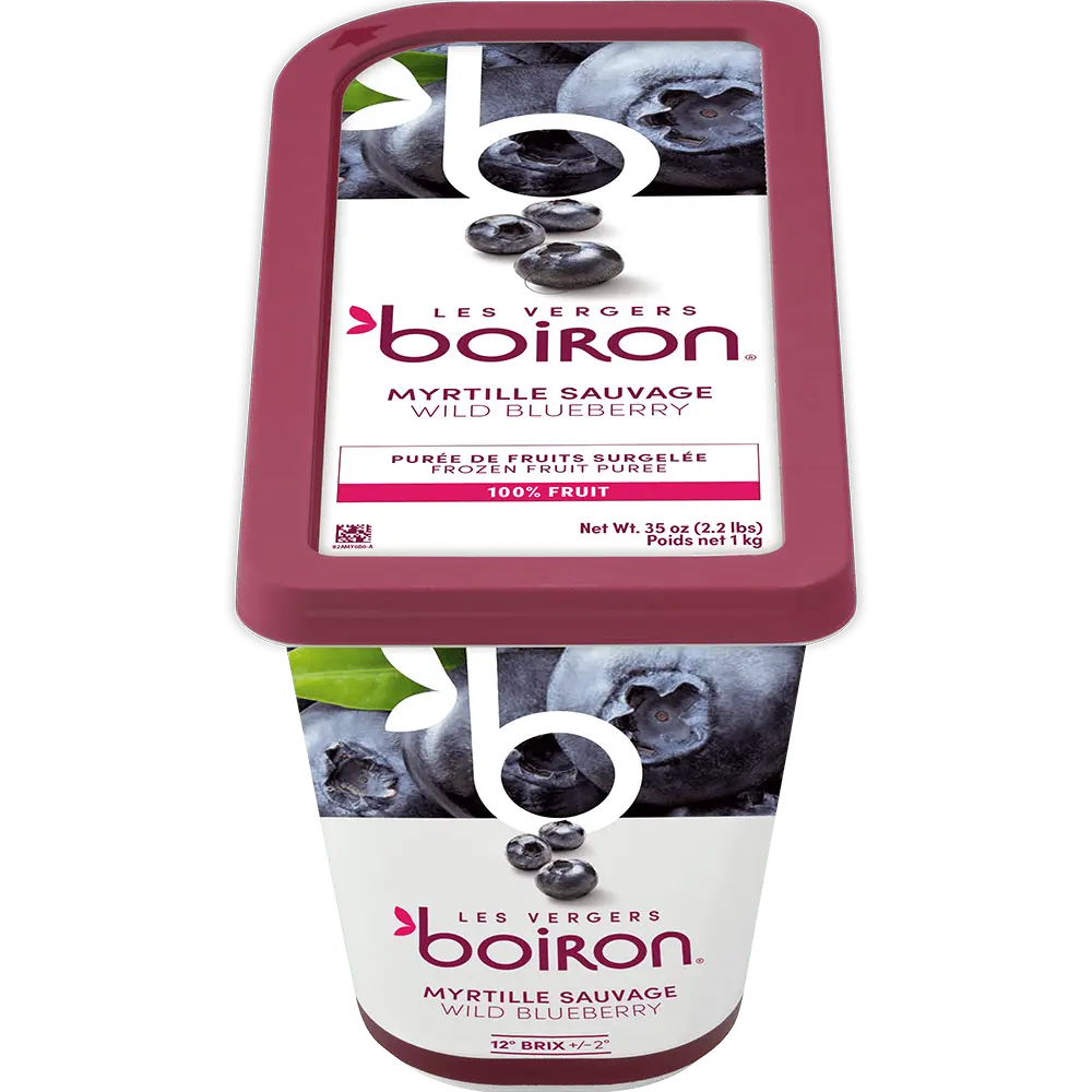 Boiron Frozen Blueberry 100% Puree 1kg