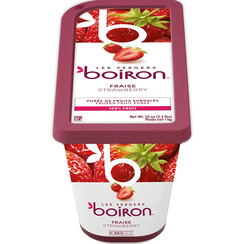 Puree Strawberry Fruit Rouges Kg Boiron Frozen Strawberry Puree 1kg – Surfas Online