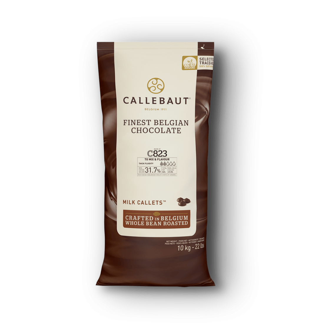 Callebaut Milk Chocolate Callets 22lbs