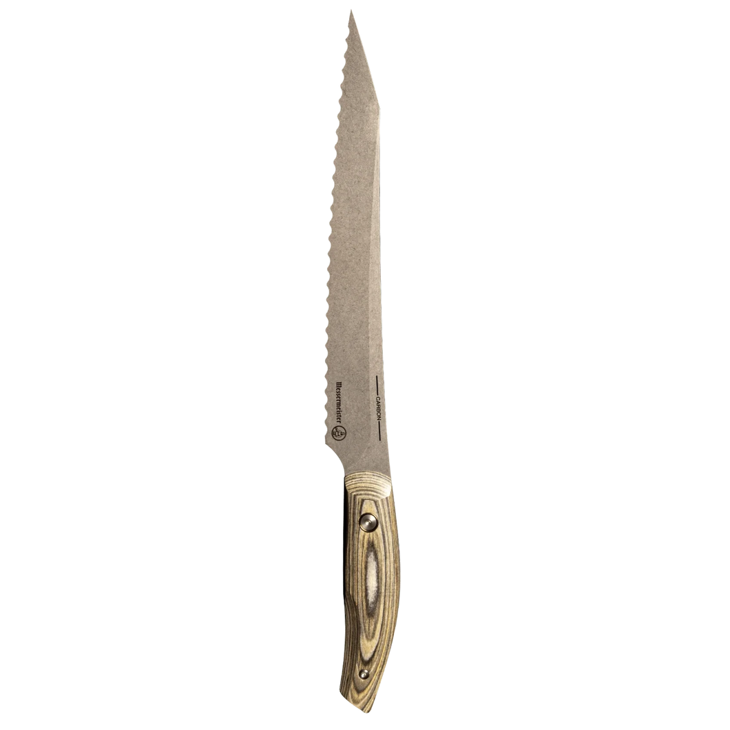 Messermeister Carbon Scalloped Bread Knife - 9