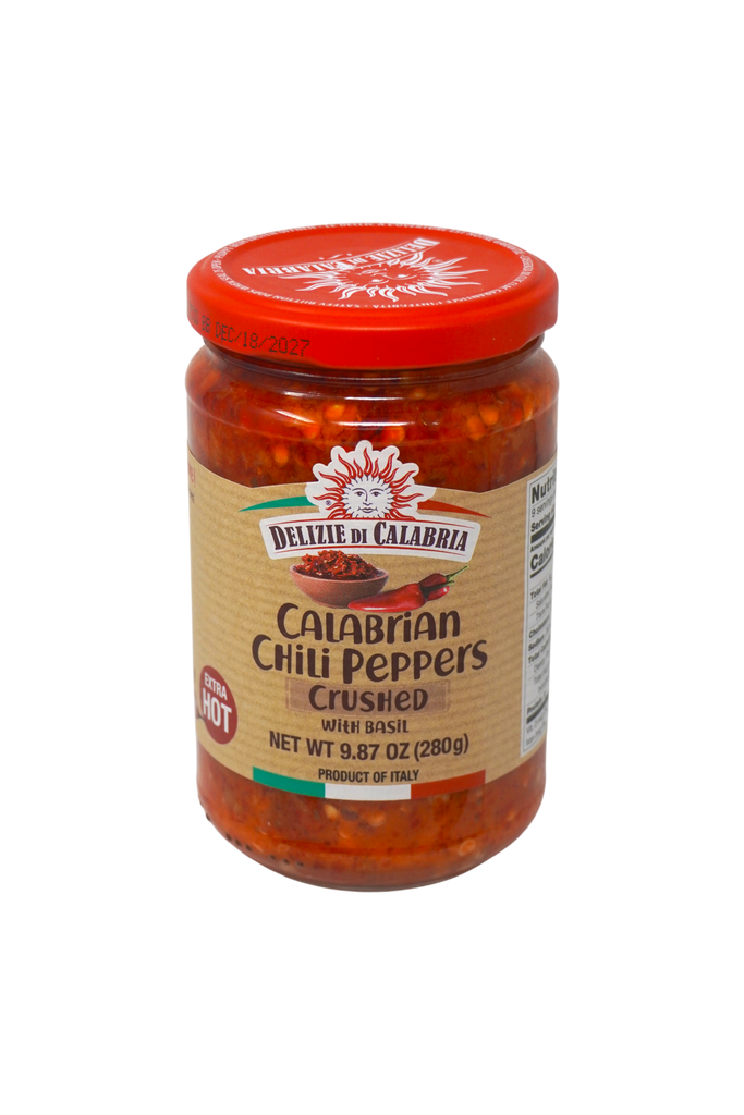 Crushed Calabrian Peppers w/ Basil 9.87oz