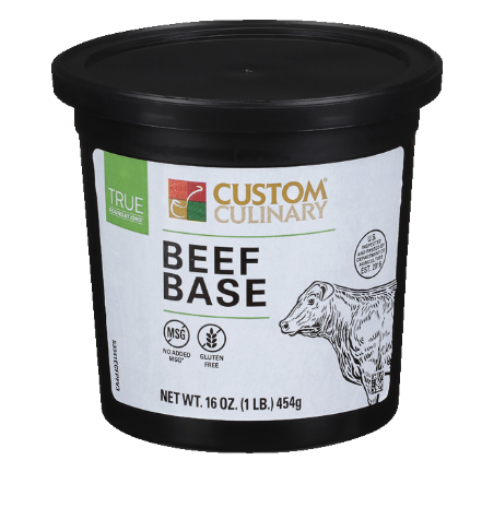 Custom Culinary True Foundation Beef Base 16oz