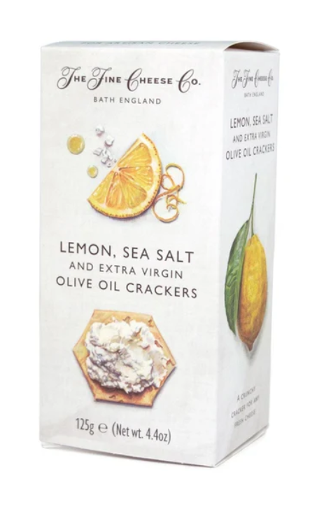 Fine Cheese Lemon Crackers 4.4oz