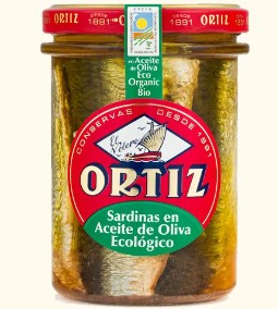 Ortiz Sardines in Olive Oil 4.9oz