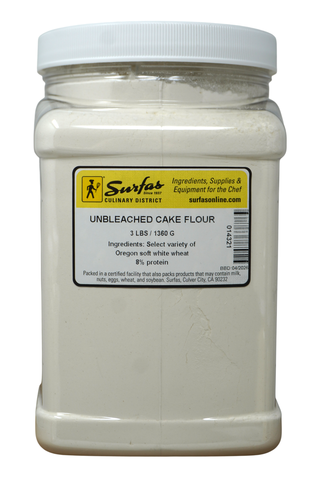 High Ratio Cake Flour 3lbs