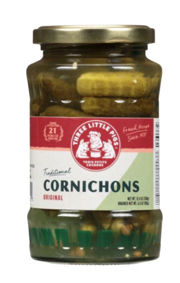 Les Trios Cornichons 12oz