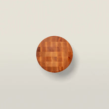 Load image into Gallery viewer, John Boos Maple Round Cutting Board w/ Feet 12in

