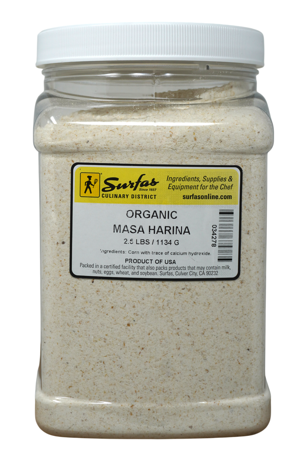 Organic Masa Harina 2.5lb