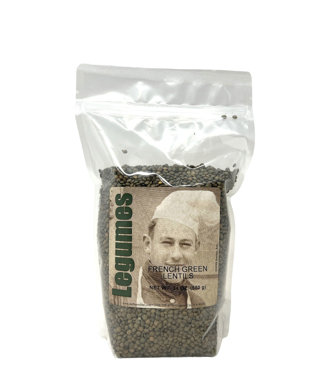 French Green Lentils 24oz