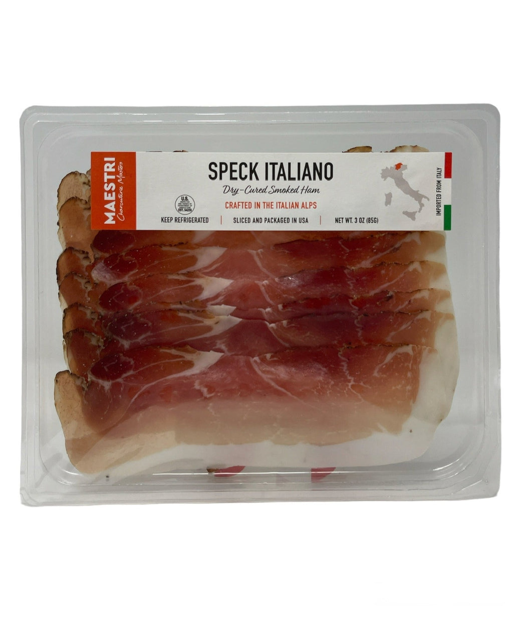 Maestri Italian Speck Meat 3oz