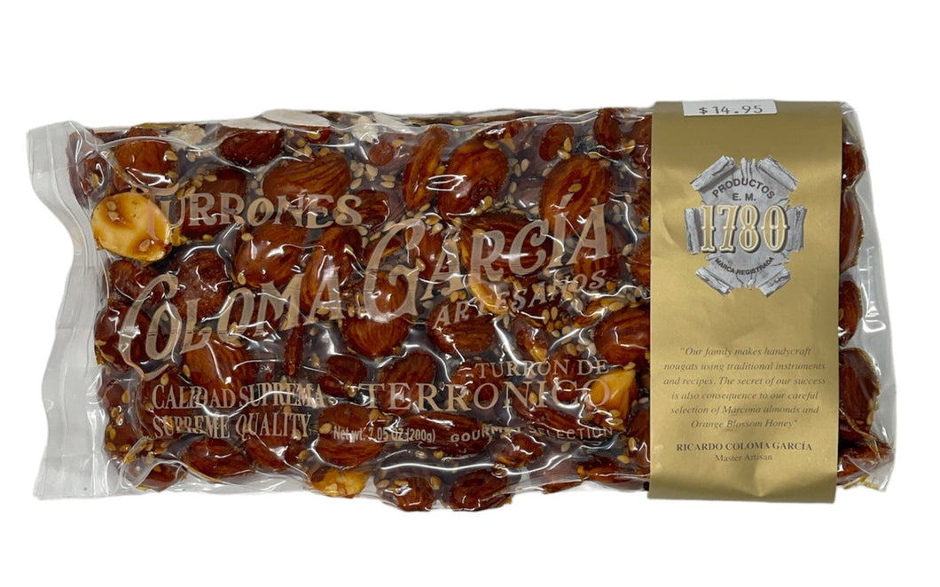 Seasonal Hard Turron Almonds Hon