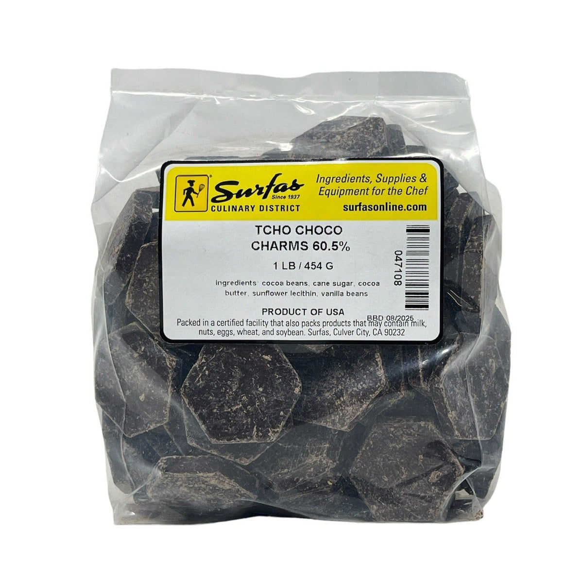 Tcho Charm 60.5% Chocolate 1lb – Surfas Online