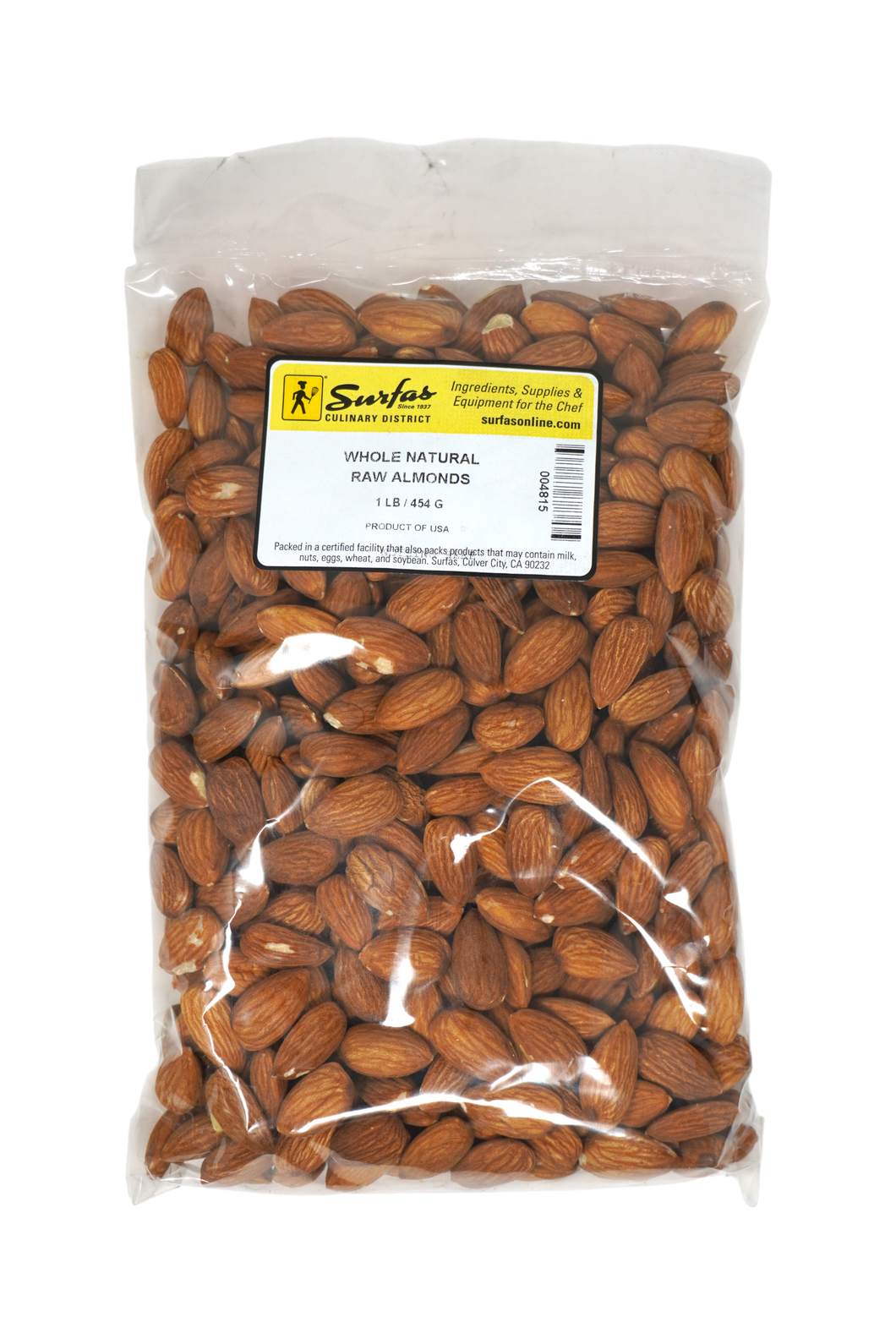 Raw Natural Almonds 1lbs