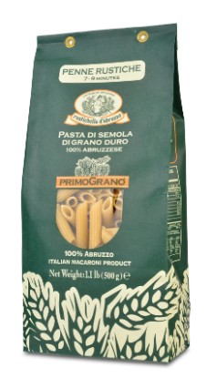 Rustichella PrimoGrano Penne Pasta 500gr