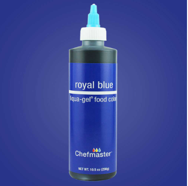 Chef Master Gel Royal Blue Coloring 10.5oz