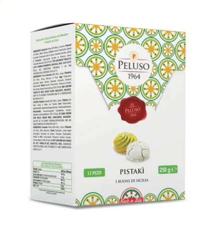 Peluso Almond Pistachio Cookies 250g