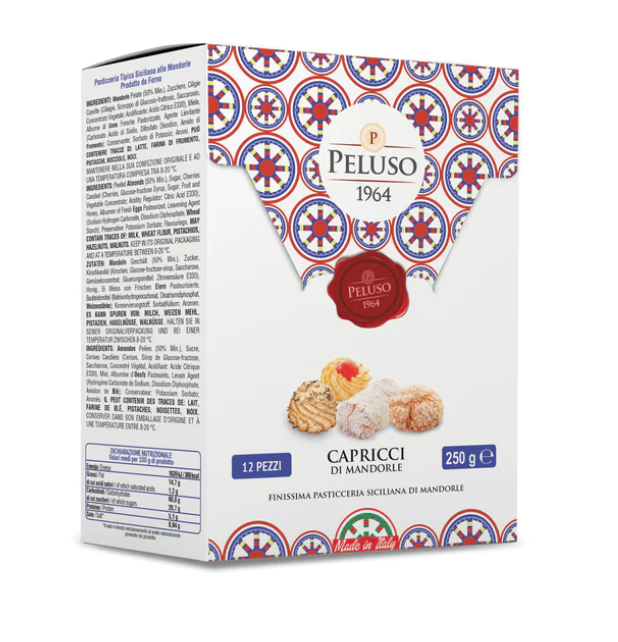 Peluso Assorted Almond Cookies 250g