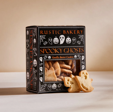 Rustic Bakery Spooky Ghost Cookies