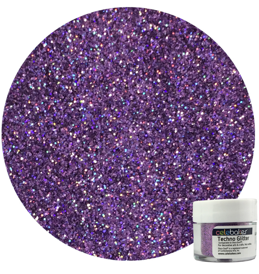 Techno Glitter Lavender