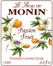 Load image into Gallery viewer, Monin • Passionfruit Syrup 1ltr
