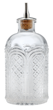Load image into Gallery viewer, Glass Bitters Bottle Retro Design 5.1 OZ.  S/S
