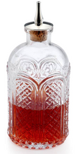 Load image into Gallery viewer, Glass Bitters Bottle Retro Design 5.1 OZ.  S/S
