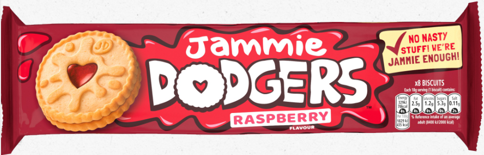 Burtons Jammie Dodgers Cookies