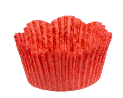 Bake Cup Petal Red 2in ~ apx 550