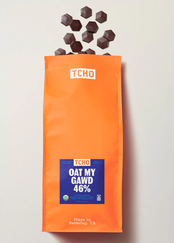 Tcho Oat Milk 46% Chocolate 3kg
