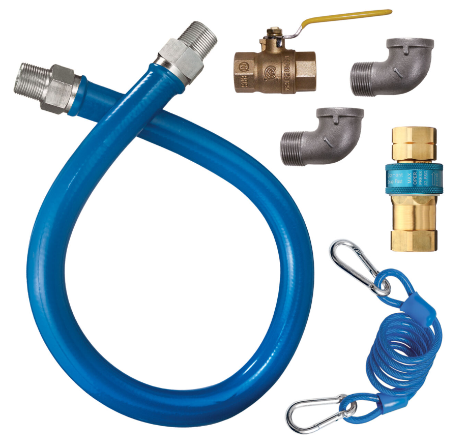 Blue Gas Hose Kit 1in x 48L