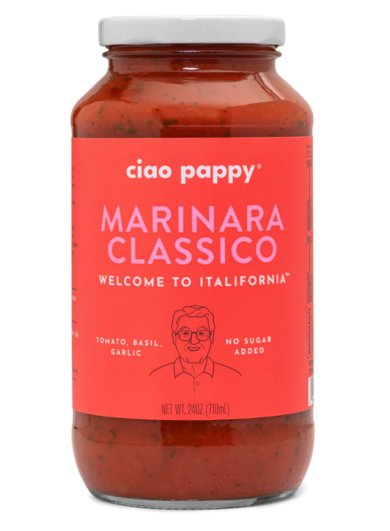 Ciao Pappy Classic Marinara Sauce 24oz