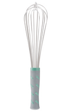 Load image into Gallery viewer, French Whisk Green Handle 12in
