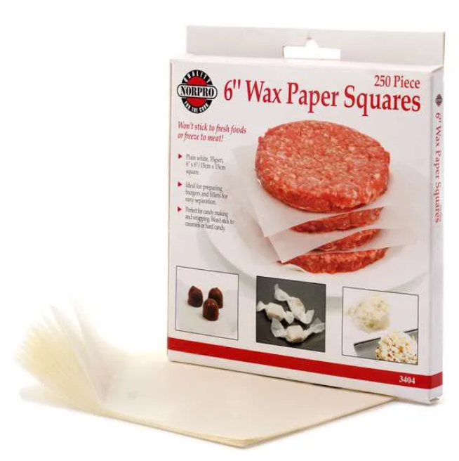 Square Wax Paper 250count