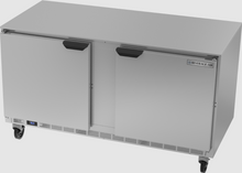 Load image into Gallery viewer, 60&quot; Undercounter Two Door Refrigerator
