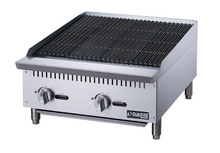 Load image into Gallery viewer, Dukers Countertop Charbroiler 24in Radiant

