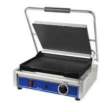 Load image into Gallery viewer, Globe Smooth Panini Press 14x10 120v
