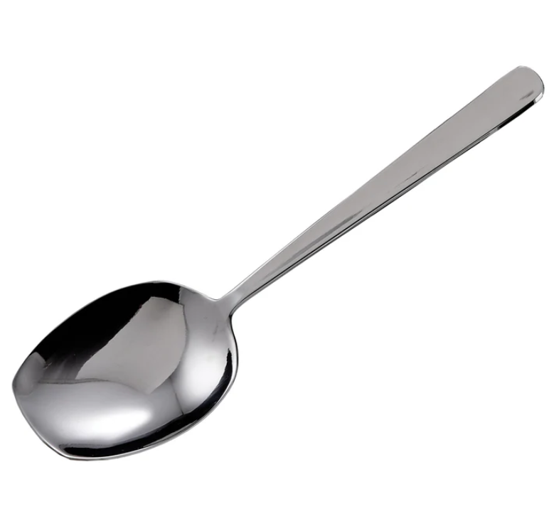 Serving Spoon Flat Edge 8-1/4