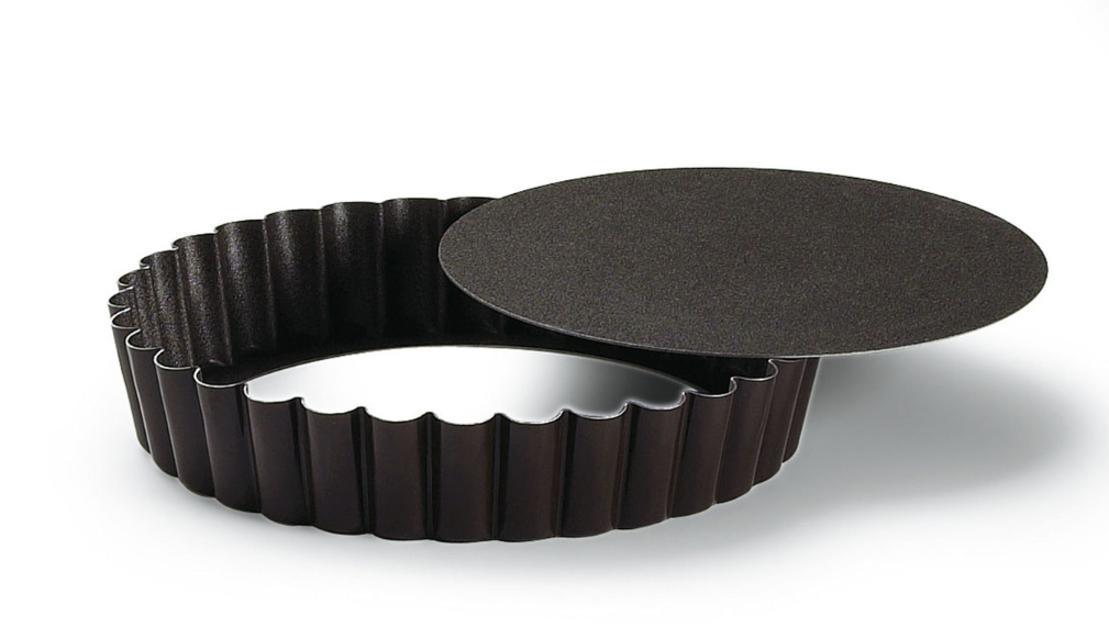 Tart Pan Non-Stick 4 x 3/4in Rmv Btm