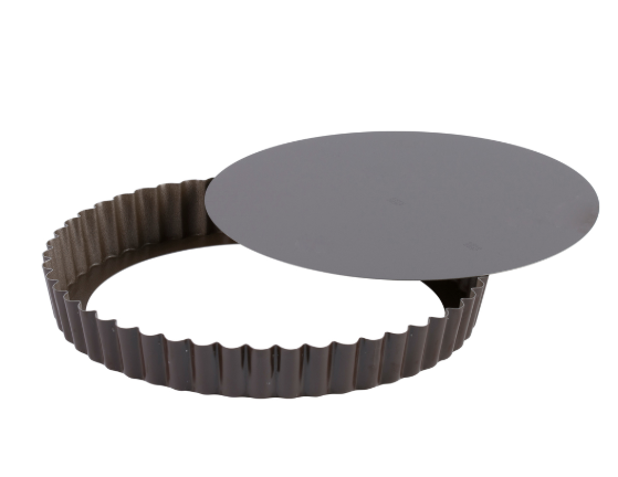 Tart Pan Non-Stick 11 x 1in Rmv Btm