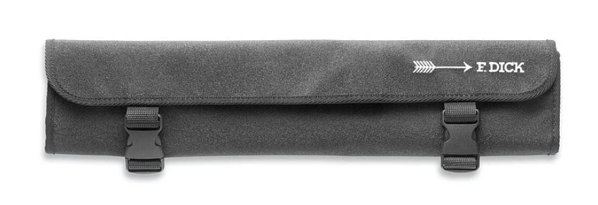 7 Slot Vinyl Knife Bag Black